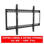 Fits Sony TV model XR85Z9KU Black Flat Slim Fitting TV Bracket