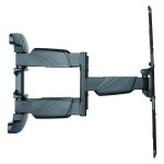 Fits Sony TV model FW-43BZ30L Black Slim Swivel & Tilt TV Bracket