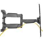 Fits Sony TV model FW-43BZ30LU Black Slim Swivel & Tilt TV Bracket