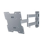 Fits Sony TV model FW-32BZ30 Silver Swivel & Tilt TV Bracket